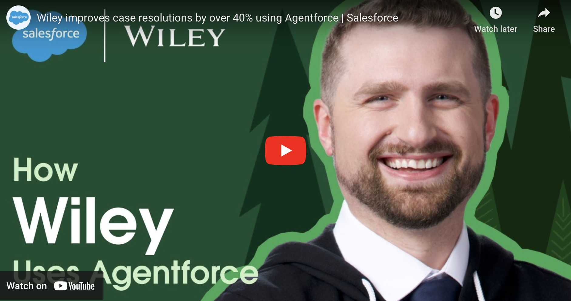 How Wiley uses Agentforce